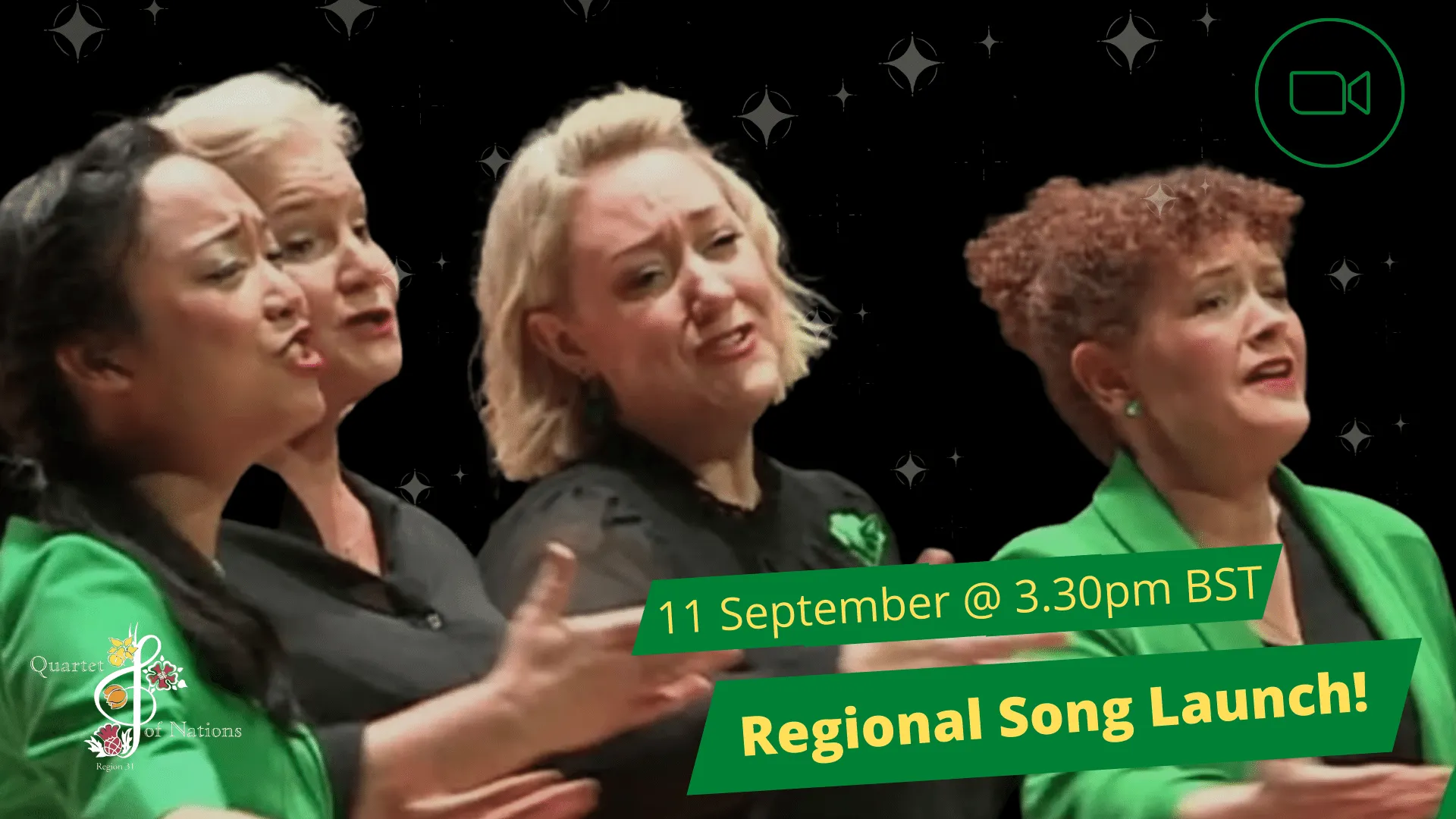 New regional song banner - Sweet Adelines